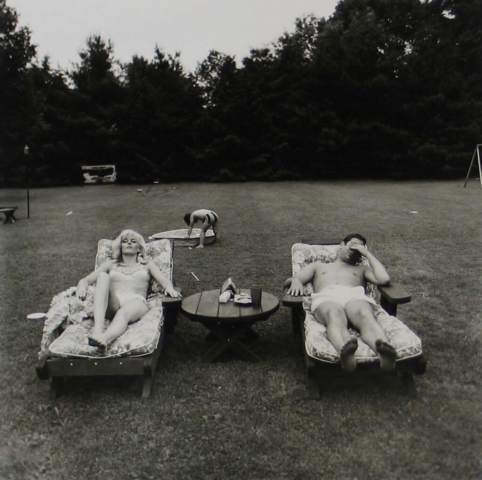 Diane Arbus, A Family on Their Lawn One Sunday in Westchester, N. Y., 1968 (printed 1973 by Neil Selkirk). Gelatin silver print. Gift of the Tim Tarrier Family, In Loving Memory of Libby Tarrier