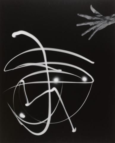 Barbara Morgan, Pure Energy and Neurotic Man, 1940 (printed 1980), Gelatin silver print, The Alfred L. Wilson Fun of the Columbus Foundation and the Misc. Photograph Fund