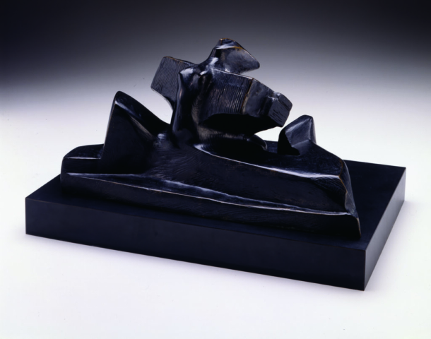 Louise Nevelson, Martha Graham, ca. 1950. Cast bronze. 8 x 17 7/8 x 9 3/4 inches. Collection of the Farnsworth Art Museum, Rockland, Maine. Gift of Louise Nevelson, 1984.23.8.