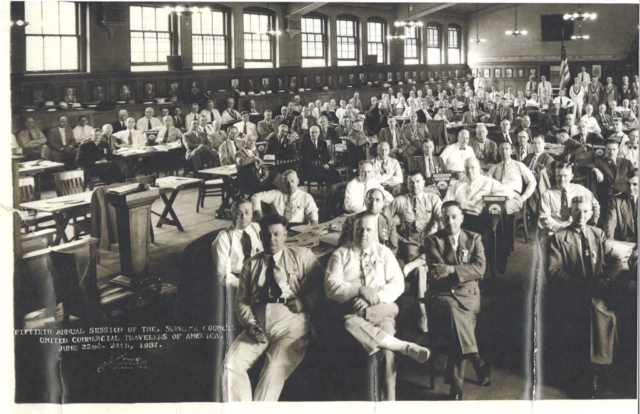 Unknown photographer, Fiftieth Annual Session of the Supreme Council of the United Commercial Travelers of America, 1937. Courtesy of the Columbus Museum of Art.